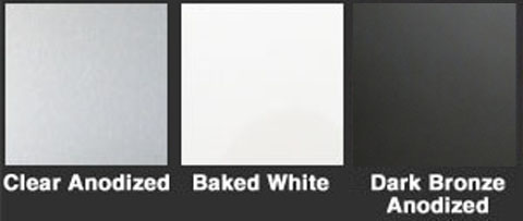 Sample window finishes from The Baut Studios.
